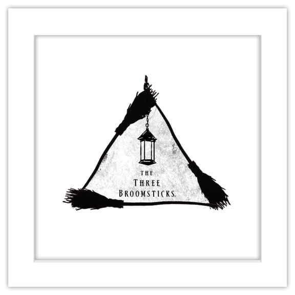 Gallery Pops® Harry Potter - The Three Broomsticks Wall Art, White Framed Version