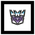 thumbnail image 1 of Gallery Pops Hasbro Transformers - Decepticon Faction Icon Wall Art, Black Framed Version, 12" x 12", 1 of 5