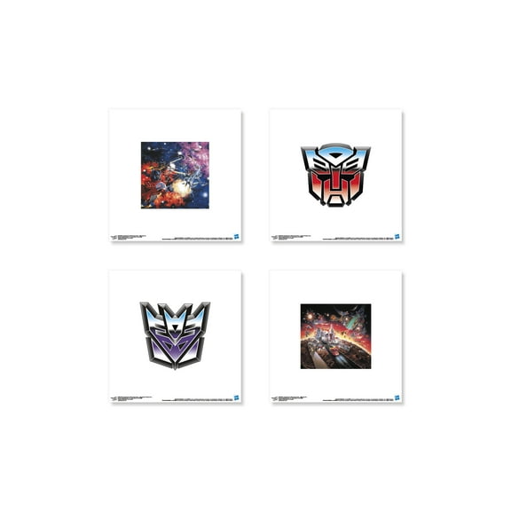 Gallery Pops Hasbro Transformers - Key Art Wall Art Bundle (4-Pack)