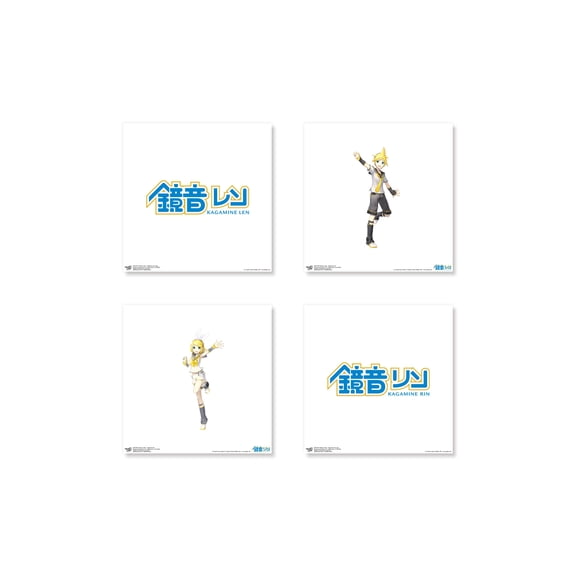 Gallery Pops Hatsune Miku - Kagamine Len and Rin Wall Art Bundle (4-Pack)