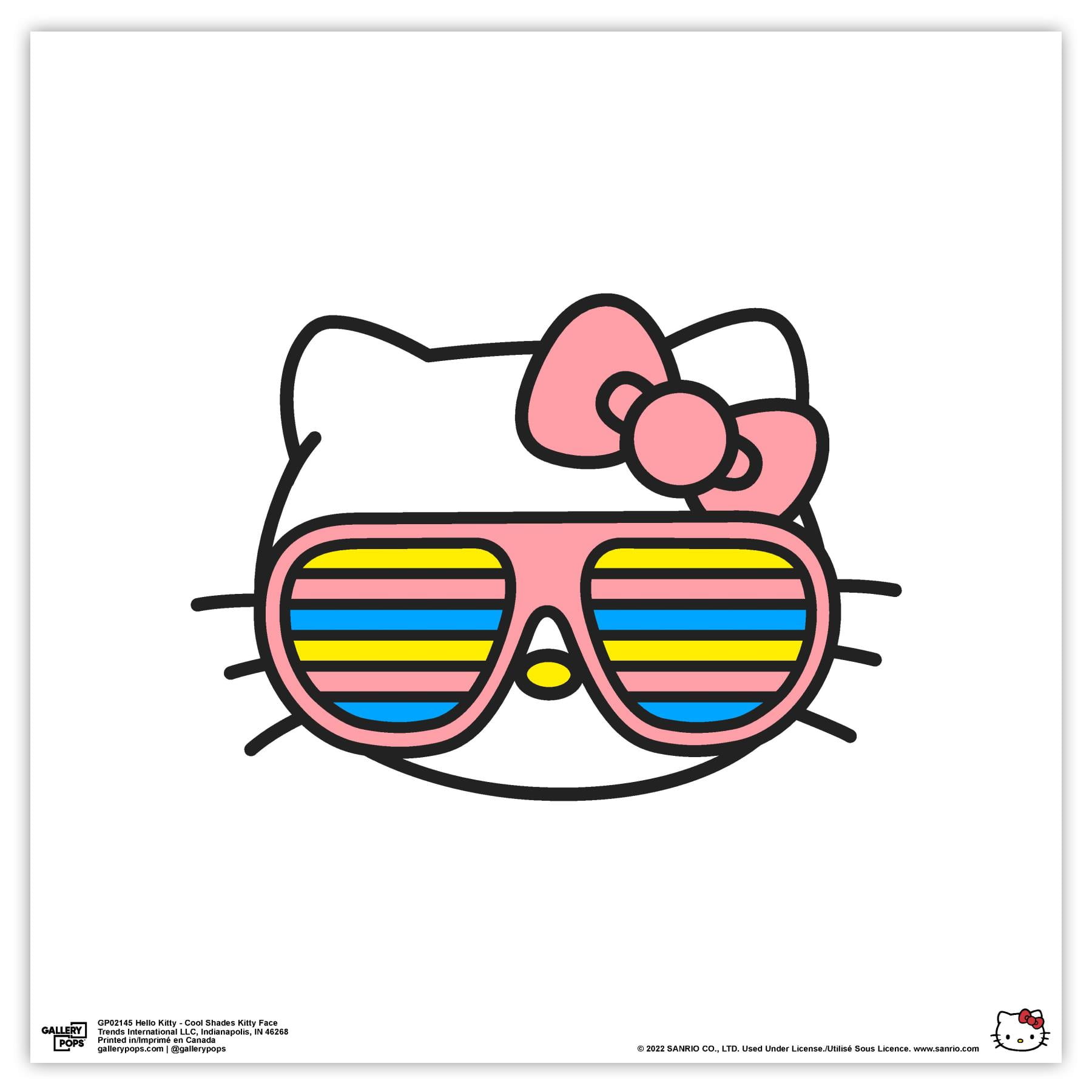 Gallery Pops Hello Kitty - Cool Shades Kitty Face Wall Art