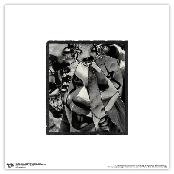 Gallery Pops® IT - Pennywise Fractured Mirror Wall Art