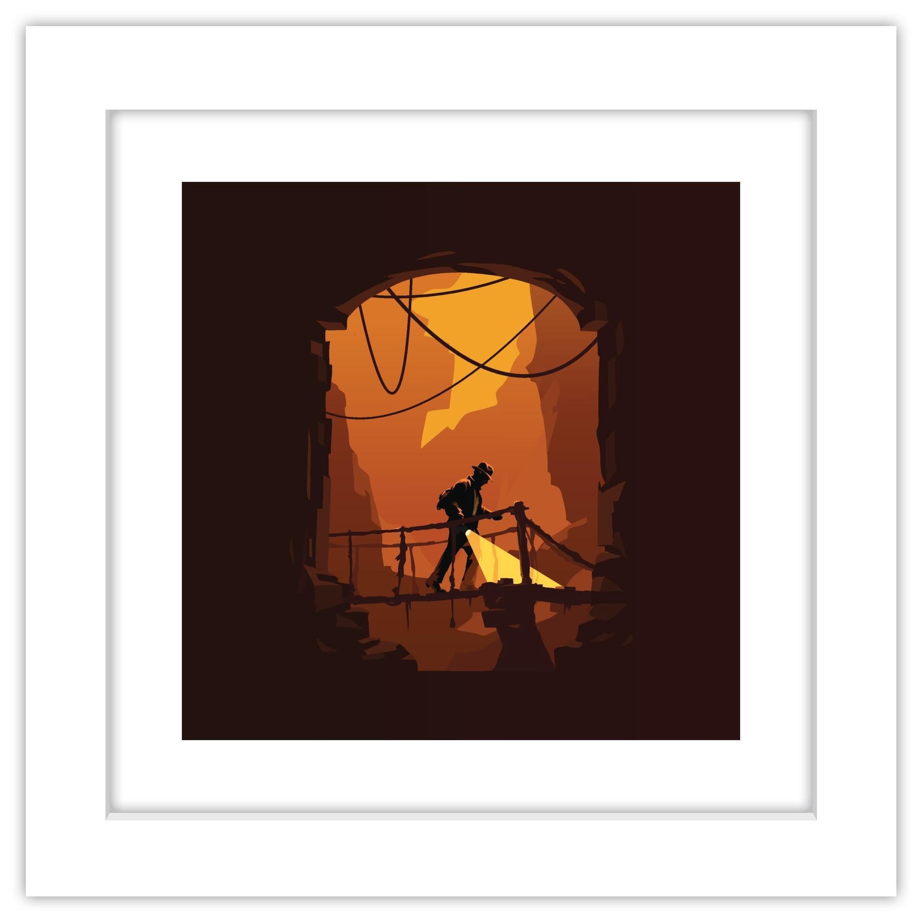 Indiana Jones Rip Rope Gallery Pops Indiana Jones and the Dial of Destiny - Rope Bridge Wall ...