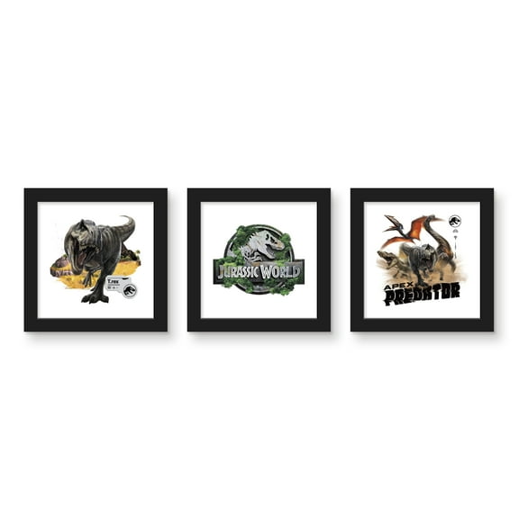 Gallery Pops Jurassic World: Rebirth (2025) - T. Rex Wall Art Bundle (3-Pack)