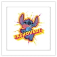 thumbnail image 1 of Gallery Pops Lilo & Stitch - Extrovert Wall Art, White Framed Version, 12" x 12", 1 of 5