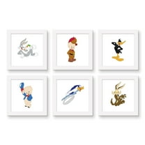 Gallery Pops Looney Tunes - Character Wall Art Bundle (6-Pack)