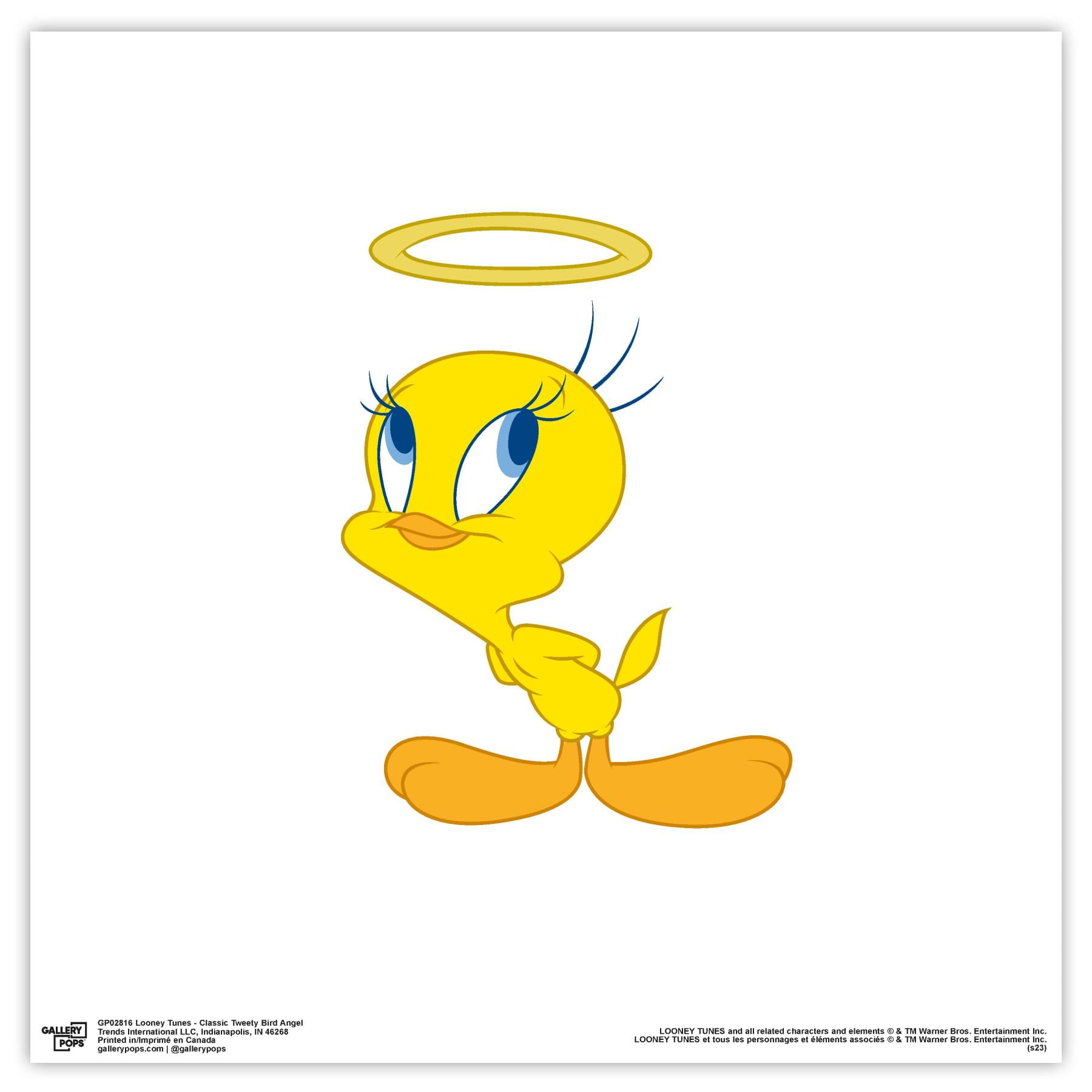◆CARLYN◆ Tweety Tini 4colors Gallery Pops Looney Tunes - Classic Tweety Bird Angel Wall