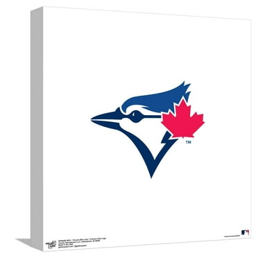 Gallery Pops MLB Toronto Blue Jays - Primary Club Logo Canvas Wall Art, Unframed Version, 12" x 12"