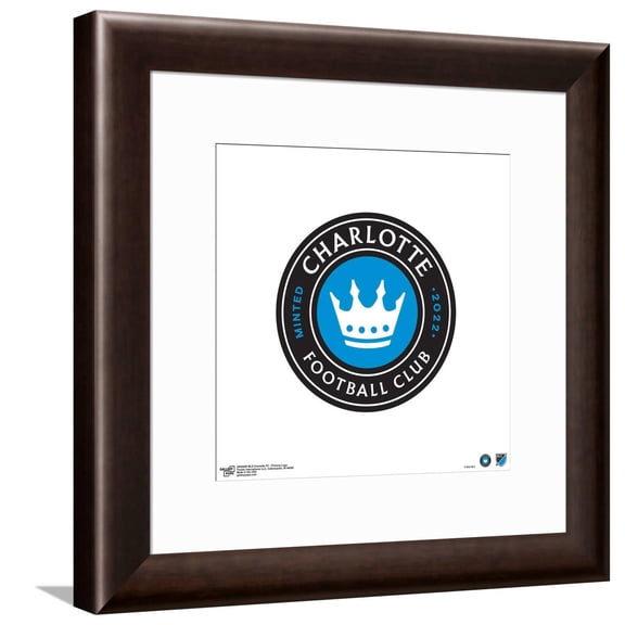 Gallery Pops MLS Charlotte FC - Primary Logo Canvas Wall Art, Unframed Version