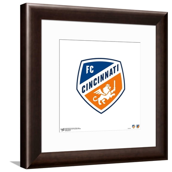 Gallery Pops MLS FC Cincinnati - Primary Logo Canvas Wall Art, Unframed Version