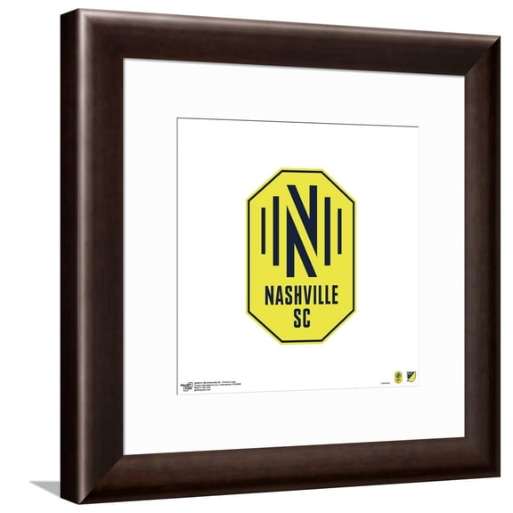 Gallery Pops MLS Nashville SC - Primary Logo Canvas Wall Art, Unframed Version