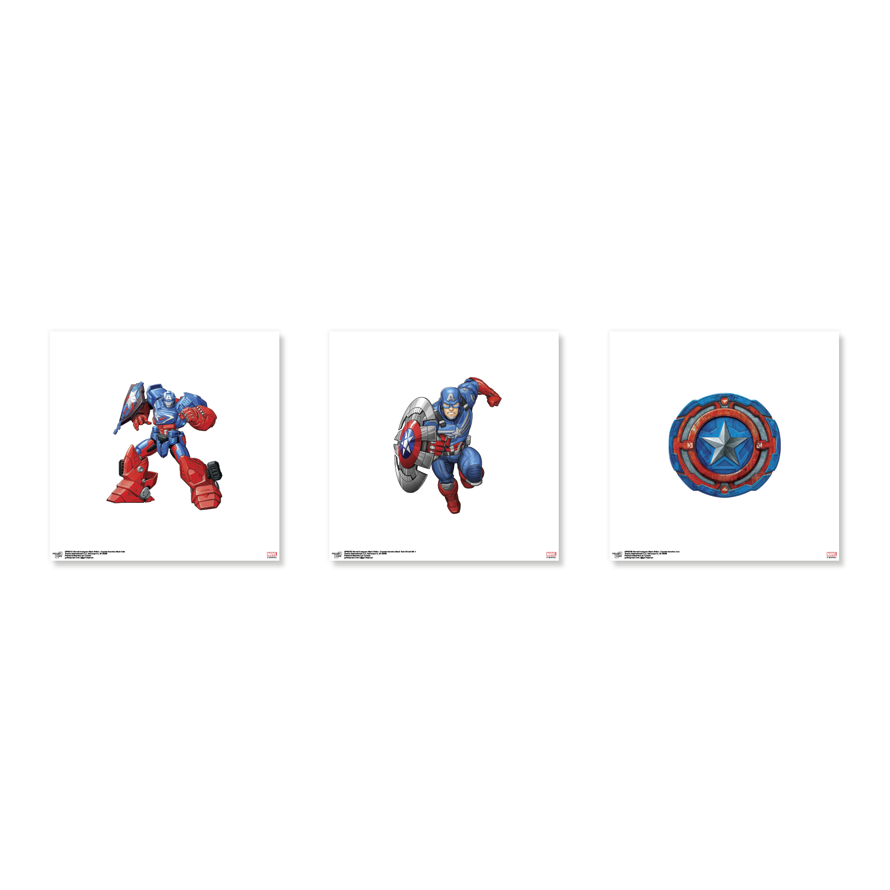Gallery Pops Marvel Avengers Mech Strike - Captain America Wall Art ...