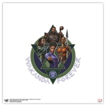 Gallery Pops Marvel Black Panther: Wakanda Forever - Wakanda Characters Wall Art, Unframed Version, 12" x 12"