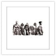 thumbnail image 1 of Gallery Pops Marvel Black Panther: Wakanda Forever - Wakanda Warriors Wall Art, White Framed Version, 12" x 12", 1 of 5