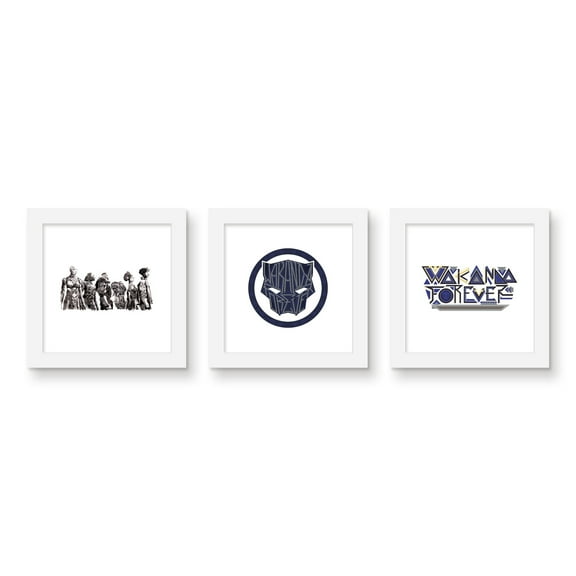 Gallery Pops Marvel Black Panther: Wakanda Forever - Wakandans Wall Art Bundle (3-Pack)