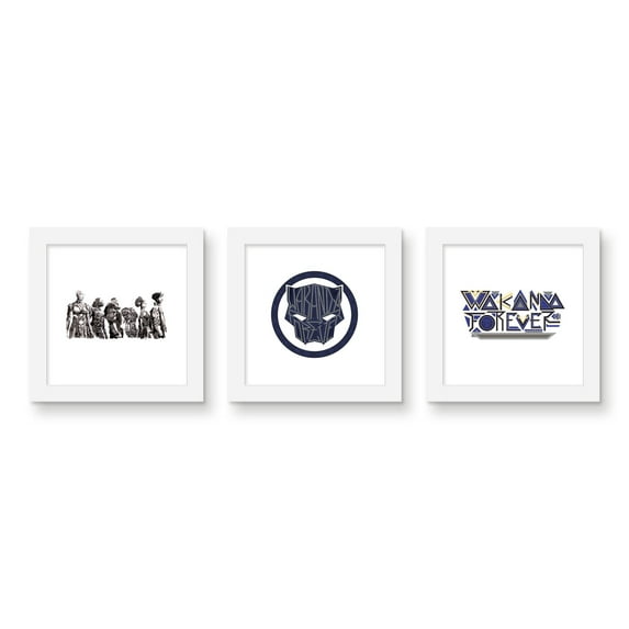 Gallery Pops Marvel Black Panther: Wakanda Forever - Wakandans Wall Art Bundle (3-Pack)
