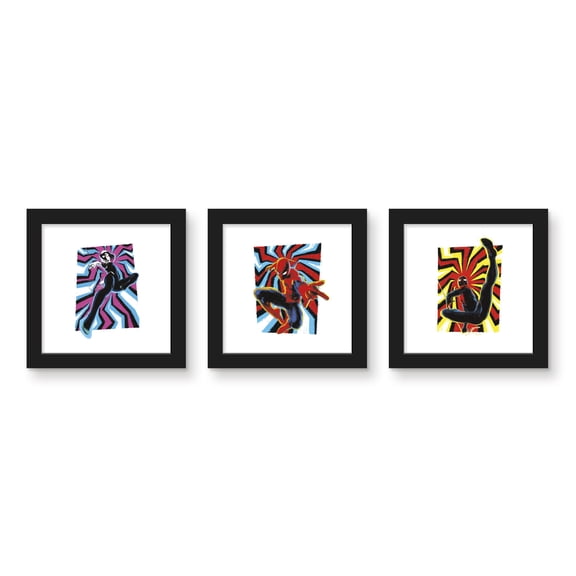 Gallery Pops Marvel Comics Spider-Man - Pop Gallery Wall Art Bundle (3-Pack)
