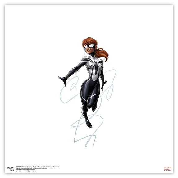 Gallery Pops Marvel Comics Spider-Man - Spider-Girl (Anya Corazon) Wall Art, Unframed Version, 12" x 12"