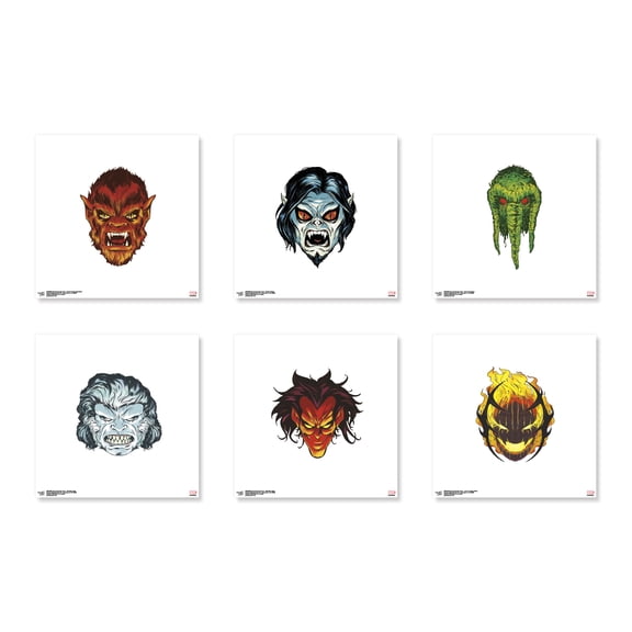 Gallery Pops Marvel Comics - Strange Tales Monster Wall Art Bundle (6-Pack)