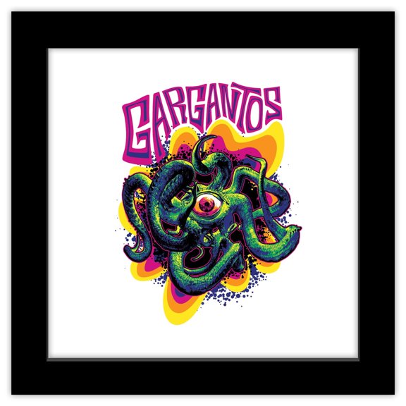 Gallery Pops Marvel Dr. Strange in the Multiverse of Madness - Demon Text Wall Art, Black Framed Version, 12" x 12"