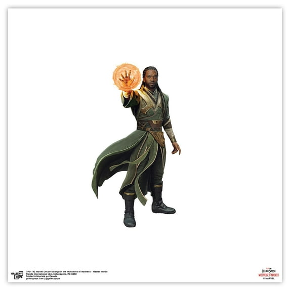 Gallery Pops Marvel Dr. Strange in the Multiverse of Madness - Mordo Wall Art, Unframed Version, 12" x 12"