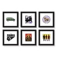 thumbnail image 1 of Gallery Pops Marvel Hawkeye - Graphic Wall Art Bundle (6-Pack), Black Framed Version, 12" x 12", 1 of 5