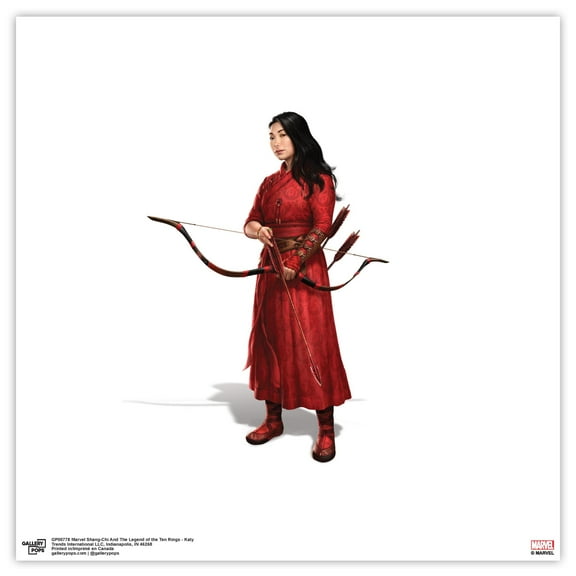 Gallery Pops Marvel Shang-Chi And The Legend of the Ten Rings - Katy Wall Art, Unframed Version, 12" x 12"