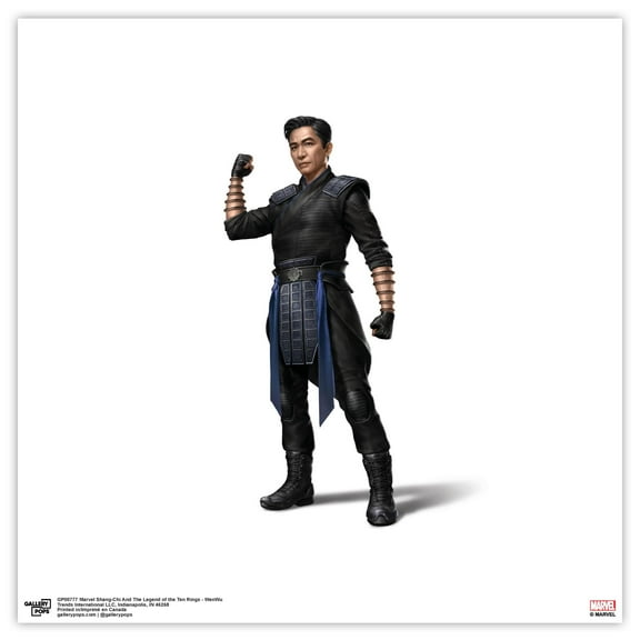 Gallery Pops Marvel Shang-Chi And The Legend of the Ten Rings - WenWu Wall Art, Unframed Version, 12" x 12"