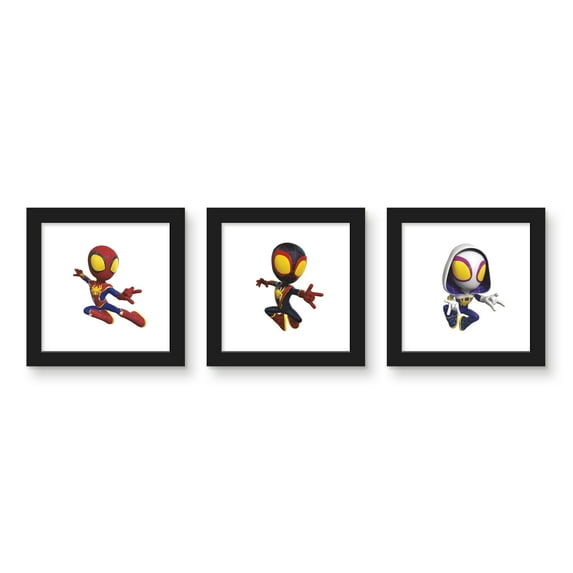Gallery Pops Marvel Spidey and His Amazing Friends - Characters Wall Art Bundle (3-Pack)
