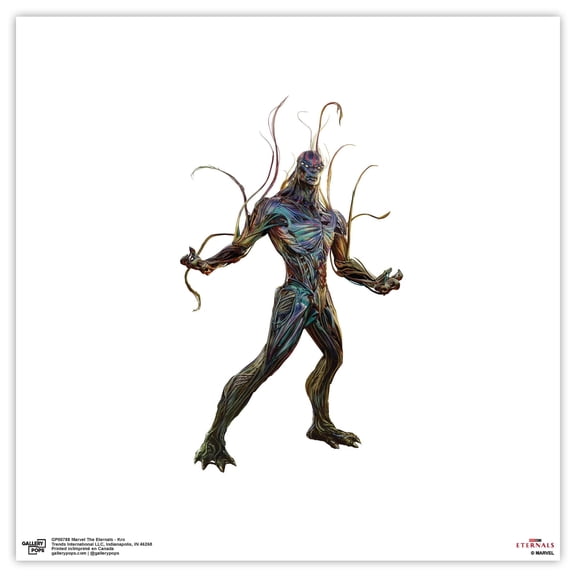 Gallery Pops Marvel The Eternals - Kro Wall Art, Unframed Version, 12" x 12"