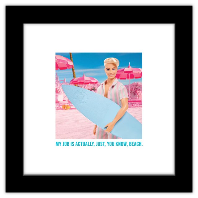 Gallery Pops Mattel Barbie The Movie Ken My Job Is Beach Wall Art