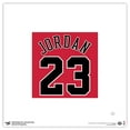 thumbnail image 1 of Gallery Pops Michael Jordan - Jersey Number Red Wall Art, Unframed Version, 12" x 12", 1 of 5