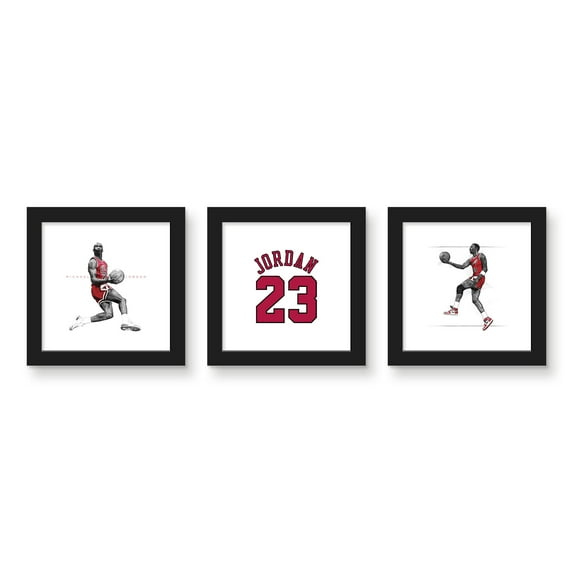Gallery Pops Michael Jordan - Legend Wall Art Bundle (3-Pack)