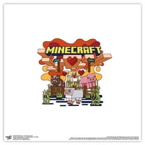Gallery Pops Minecraft - Funtage Animals Wall Art, Unframed Version, 12" x 12"