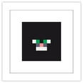 thumbnail image 1 of Gallery Pops Minecraft: Iconic Pixels - Mobs - Cat Wall Art, White Framed Version, 12" x 12", 1 of 5