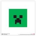 thumbnail image 1 of Gallery Pops Minecraft: Iconic Pixels - Mobs - Creeper Wall Art, Unframed Version, 12" x 12", 1 of 5