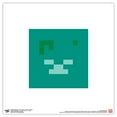 thumbnail image 1 of Gallery Pops Minecraft: Iconic Pixels - Mobs - Drowned Wall Art, Unframed Version, 12" x 12", 1 of 6