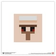 thumbnail image 1 of Gallery Pops Minecraft: Iconic Pixels - Mobs - Iron Golem Wall Art, Unframed Version, 12" x 12", 1 of 5