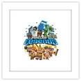 thumbnail image 1 of Gallery Pops Minecraft: Legends - Logo Badge Wall Art, White Framed Version, 12" x 12", 1 of 5