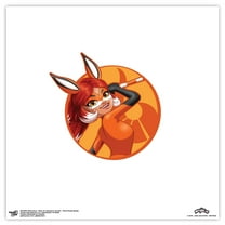 Gallery Pops Miraculous: Tales of Ladybug & Cat Noir - Rena Rouge Badge Wall Art, Unframed Version, 12" x 12"
