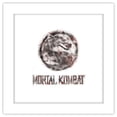 thumbnail image 1 of Gallery Pops Mortal Kombat - Stacked Airbrush Logo Wall Art, White Framed Version, 12" x 12", 1 of 5