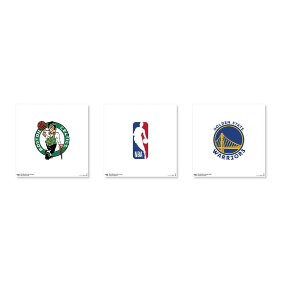 Gallery Pops NBA - 2022 NBA Finals Wall Art Bundle (3-Pack), Unframed Version, 12" x 12"