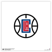 Gallery Pops NBA Los Angeles Clippers - Primary Logo Wall Art, Unframed Version, 12" x 12"