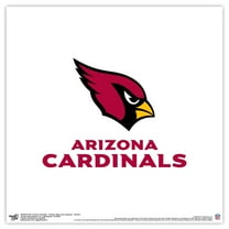 Gallery Pops NFL Arizona Cardinals - Primary Mark Logotype Wall Art, Unframed Version, 12" x 12"