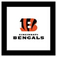 thumbnail image 1 of Gallery Pops NFL Cincinnati Bengals - Primary Mark Logotype Wall Art, Black Framed Version, 12" x 12", 1 of 5