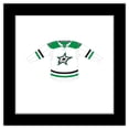 thumbnail image 1 of Gallery Pops NHL - Dallas Stars - Road Uniform Front Wall Art, Black Framed Version, 12" x 12", 1 of 5