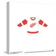 thumbnail image 1 of Gallery Pops NHL - Detroit Red Wings - Road Uniform Front Canvas Wall Art, Unframed Version, 12" x 12", 1 of 4