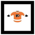thumbnail image 1 of Gallery Pops NHL - Philadelphia Flyers - Home Uniform Front Wall Art, Black Framed Version, 12" x 12", 1 of 5