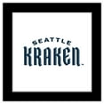 thumbnail image 1 of Gallery Pops NHL Seattle Kraken - Wordmark Wall Art, Black Framed Version, 12" x 12", 1 of 5