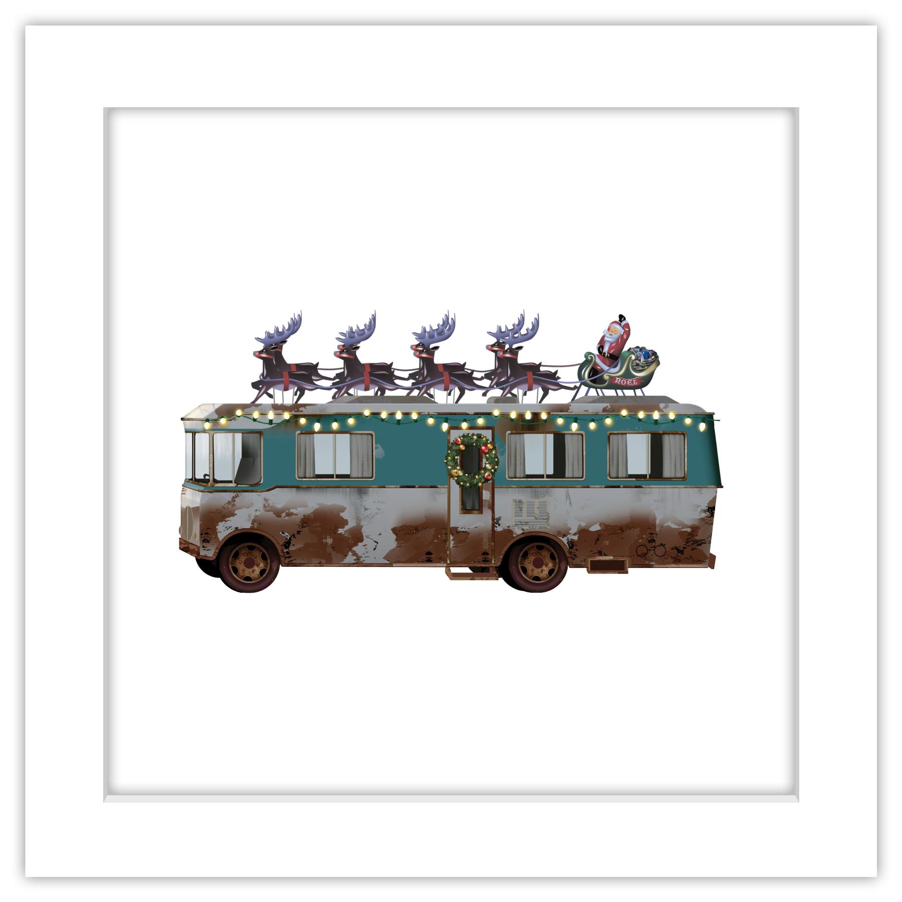 Cousin Eddie's RV Christmas Vacation Sticker - 5 Inch Vinyl Decal, Waterproof, Outdoor Durable